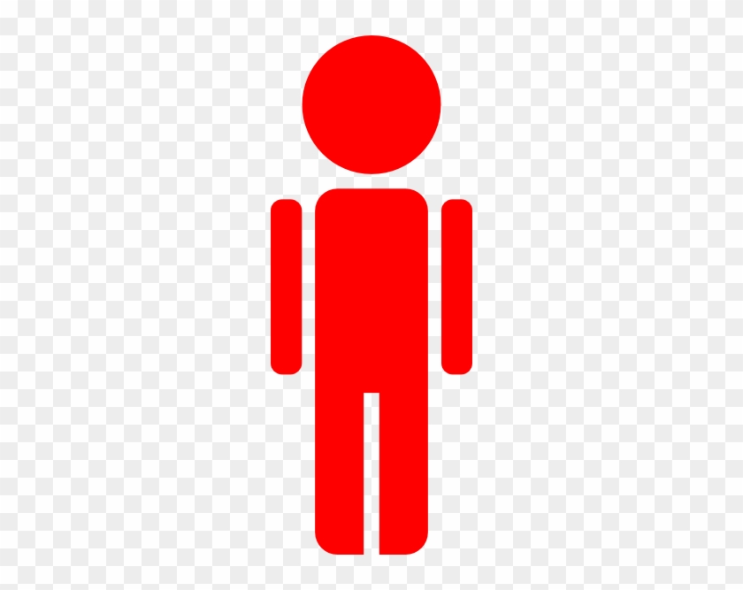 Red Stick Figure Boy #312631