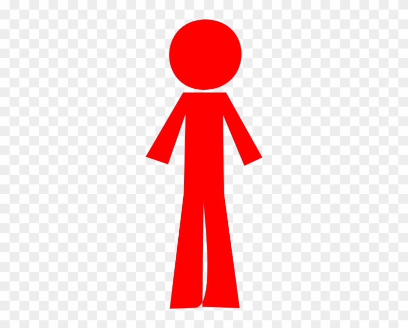 Person - Red Stick Person #312634