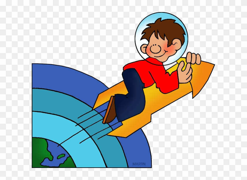 Rocket - Phillip Martin Clip Art Boy #312635