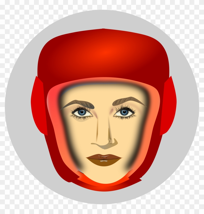 Woman, Boxer, Fighter, Boxing, Kung Fu, Fight, Hero - Girl In Boxing Helmet #312662