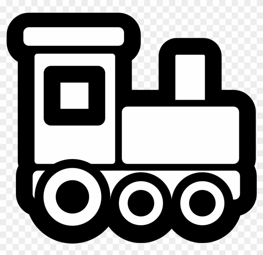 Train Clipart Free Large Images - Train Clipart Black And White Free #312667