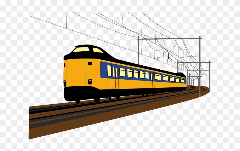 Railway Station Clipart Kereta Api - Guide To Indian Railways (rrb) Assistant Loco Pilot #312684