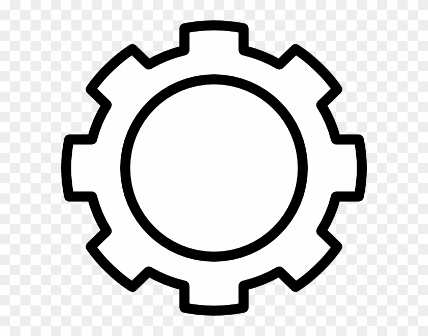 Gears Clipart Black And White - Efficacy Icon #312688