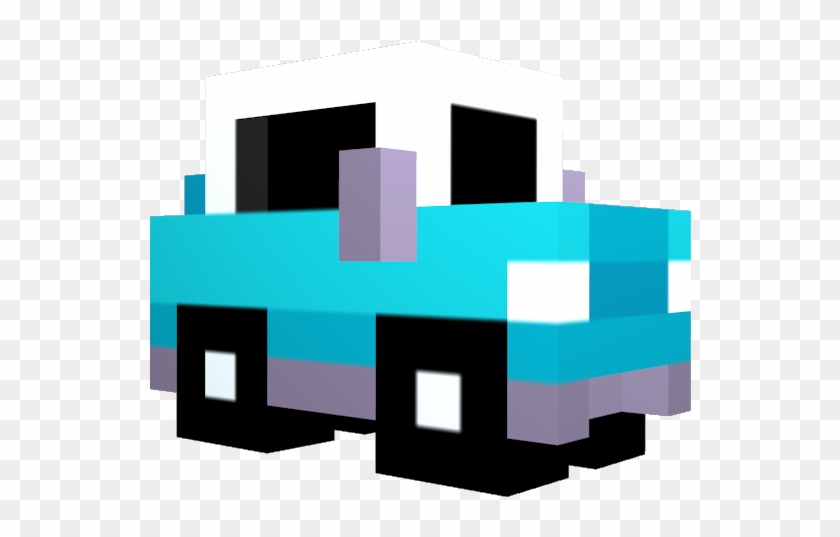 Cars - Crossy Road Blue Car #312761