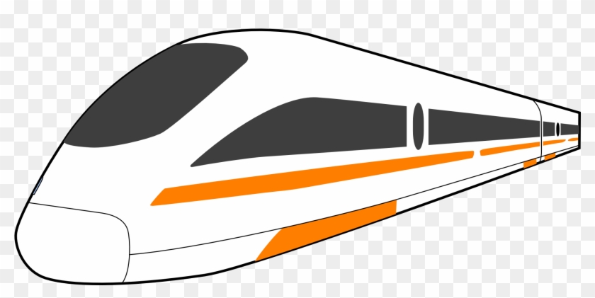 Train Rail Transport Intercity-express Clip Art - Train Clip Art #312760