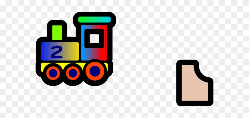 Toy Train Clip Art #312766