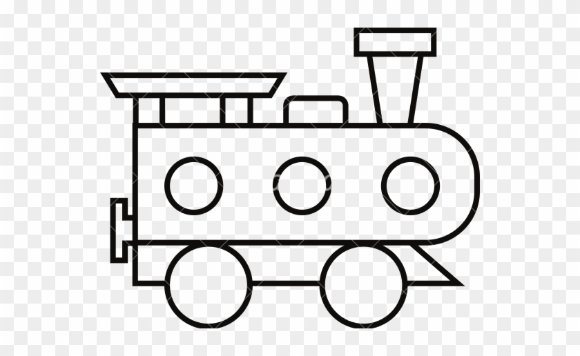 Pin Train Clip Art Black And White - Line Art #312769