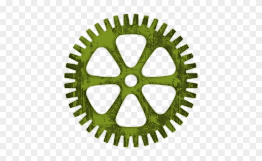 Gear Clipart Green Grunge Clipart Icon Business - Gear Clip Art #312837