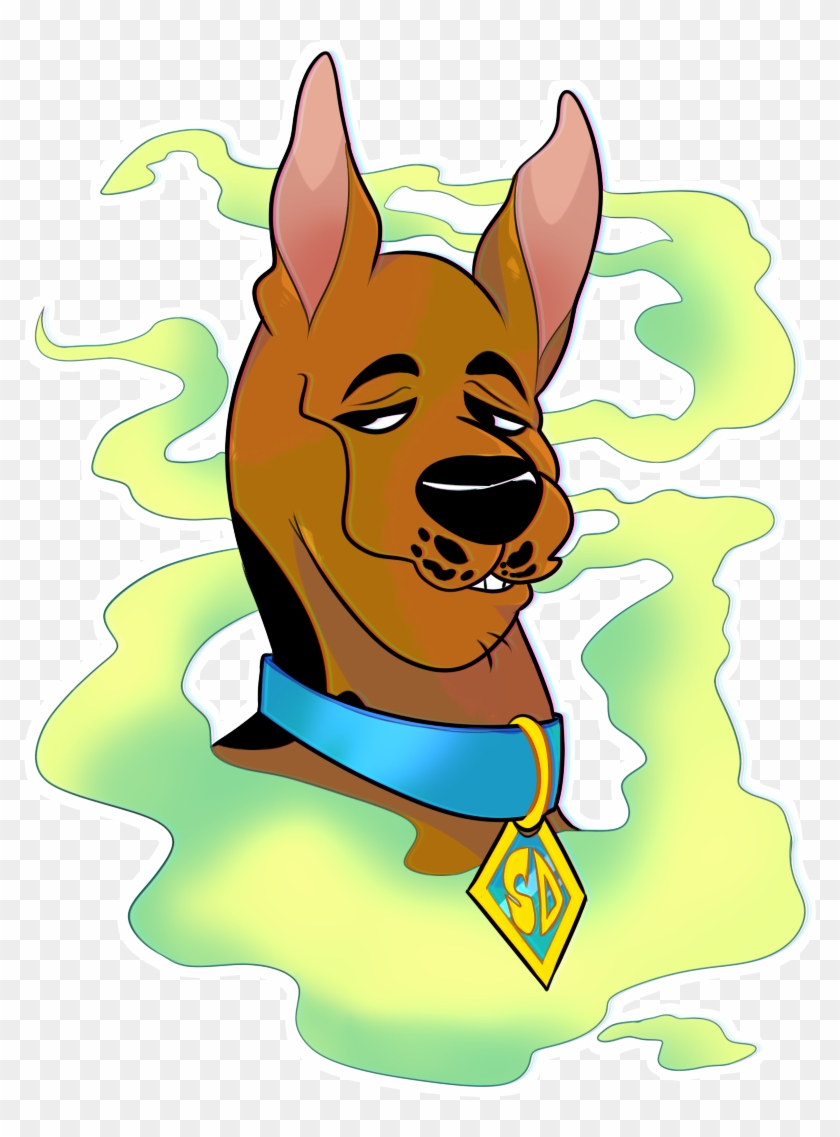 Scooby Doo Sticker Cartoon Network Scooby Great Dane - Cartoon #312854