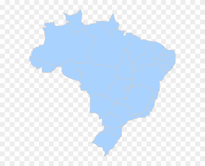 This Free Clip Arts Design Of Mapa Brasil - Atlas #312898