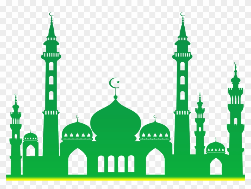 Mosque Green Png - Mosque Png #312919