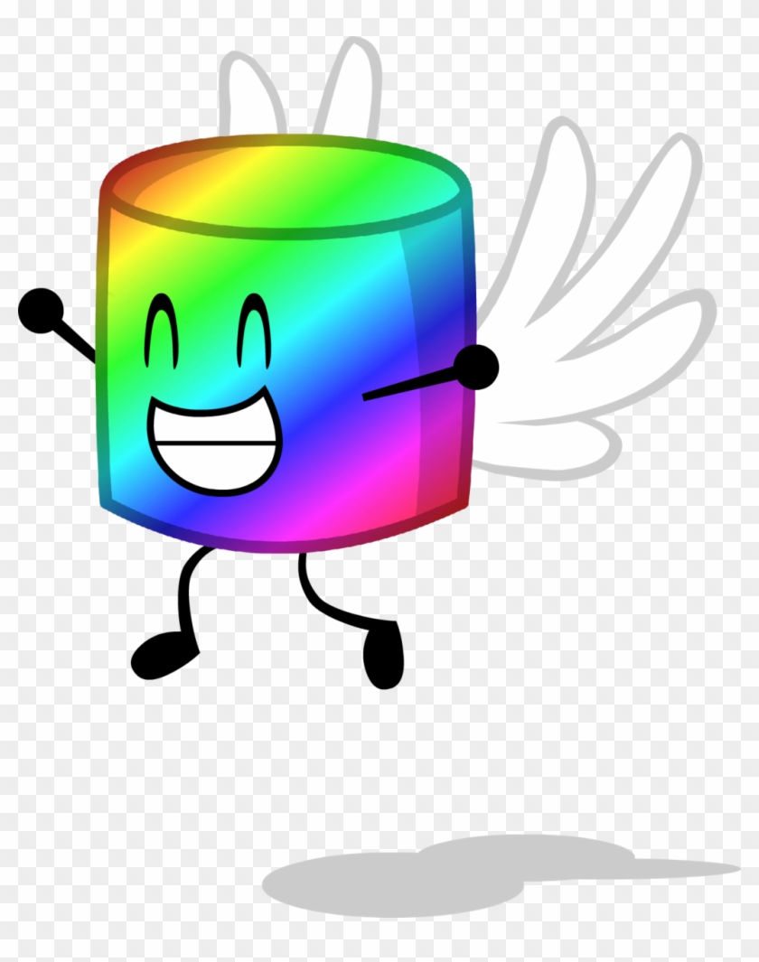 Marshmellow Clipart Rainbow - Marshmallow On A Rainbow #312989
