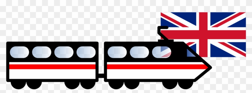 Icon Train Uk - Union Jack Without Scotland Flag #312999