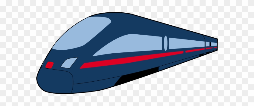 Train Dark Blue Clip Art - Aerospace Manufacturer #313103
