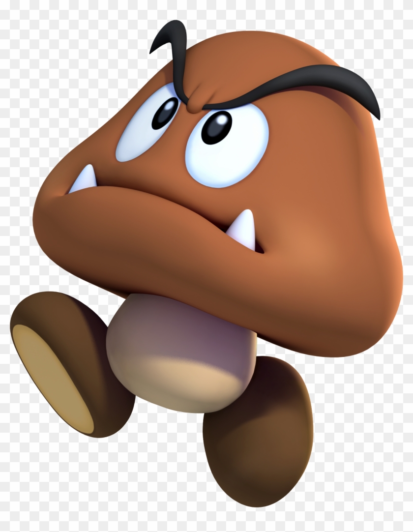 Super Mario Bros Clip Art - New Super Mario Bros U Goomba #313177