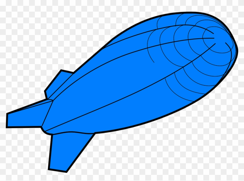 Blimp - Clipart - Zeppelin Clipart #313182