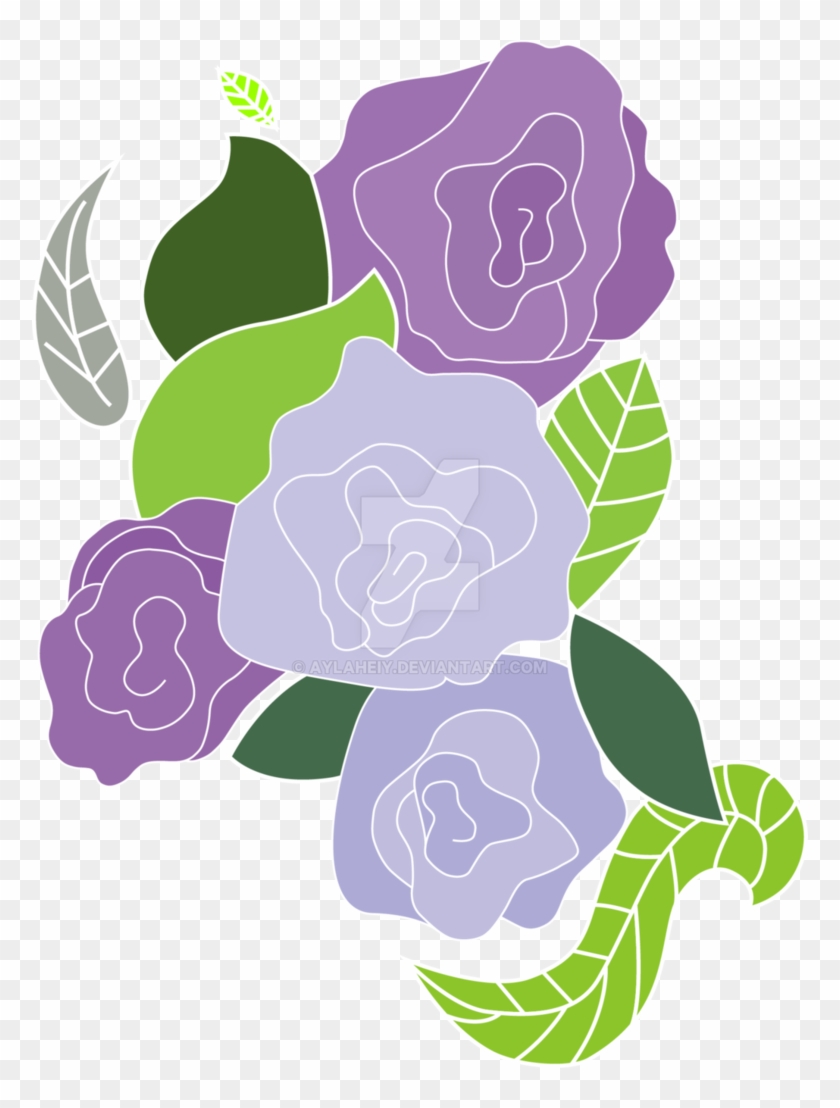 Violet Flower Vector By Aylaheiy - Violet #313212