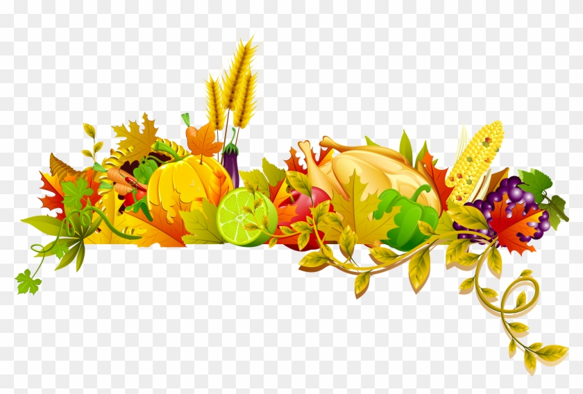 Thanksgiving Flower Clip Art - Thanksgiving Transparent #313277