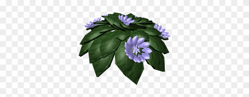 Violet Flower Bush - Periwinkle #313286