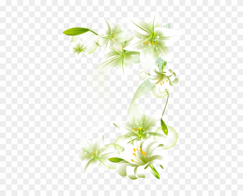 [res] Beautiful Flowers Png By Hanabell1 - Transparent Background Flower Png #313288