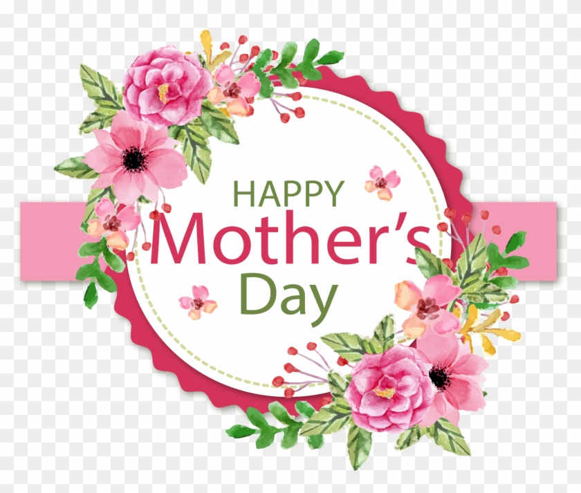 Mother's Day Flower Paper Euclidean Vector - Mothers Day Borders Png #313320