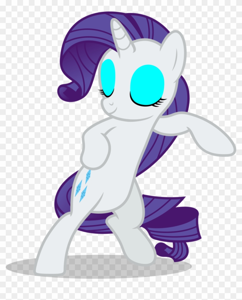 Mlp Fim Rarity Vector By Luckreza8 - Rarity #313336