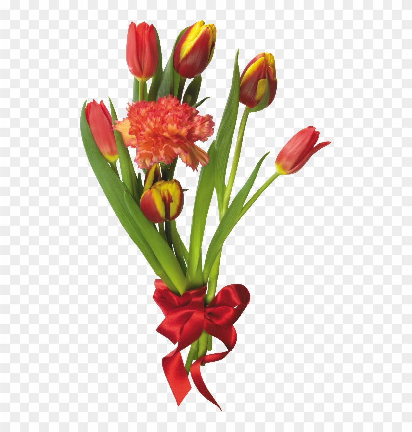 Flower Bouquet Tulip Clip Art - Flower Bouquet Tulip Clip Art #313455