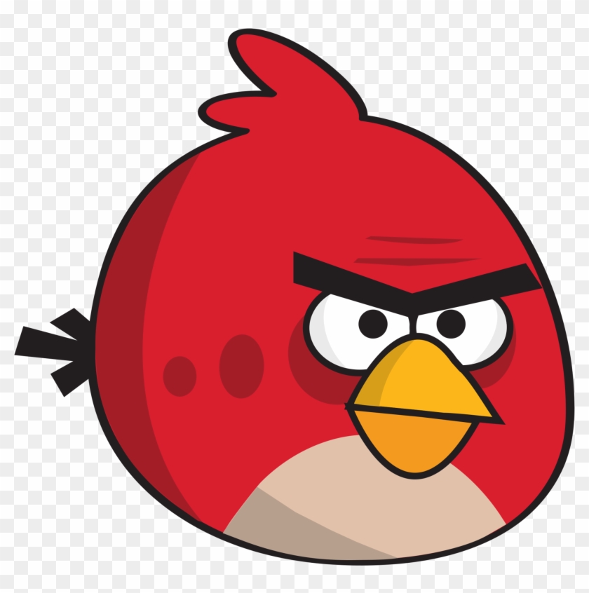 Red Bird Clip Art With Photos Medium Size - Clip Art Angry Birds #313462
