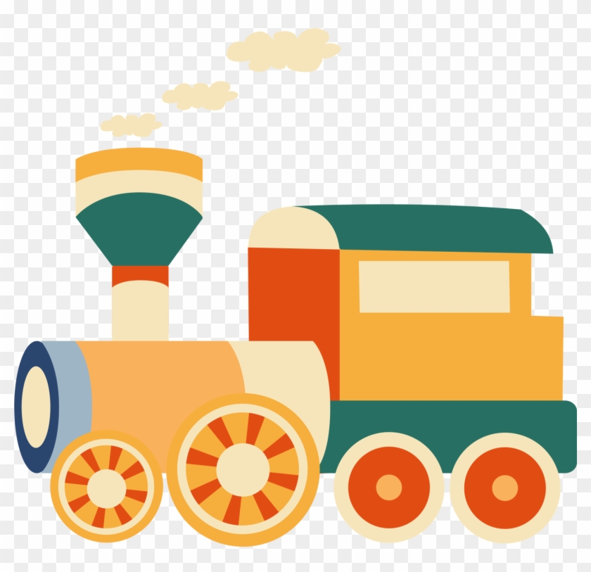 Train Drawing Clip Art - Tren Juguete Png #313485