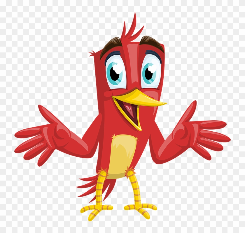 Red Bird Clipart 22, - Corny Jokes #313491