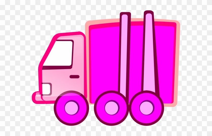 Pink Truck Png #313609