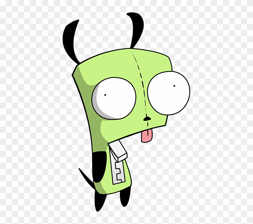 Gir From Nickelodeon Show, "invader Zim - Invader Zim Easy Drawing #313623