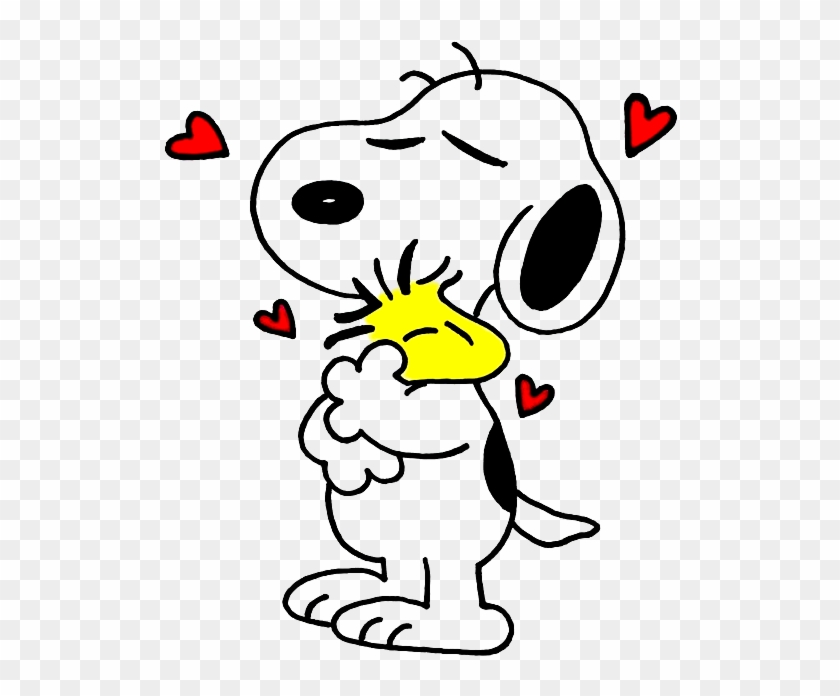 Snoopy And Woodstock Drawing Hugging By Bradsnoopy97 - Snoopy Drawing #313683