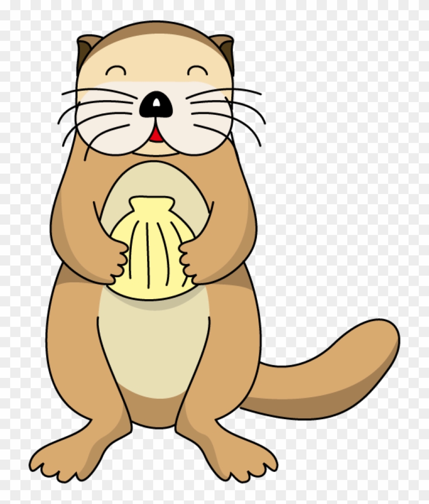 Otter Clip Art - Sea Otter Cartoon #313725