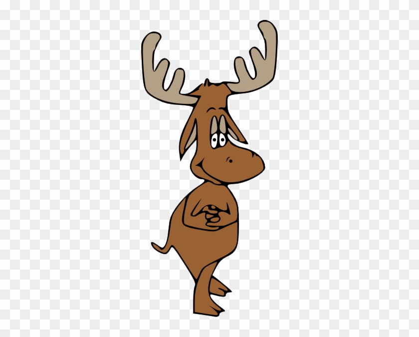 Moose Clip Art - Transparent Cartoon Moose #313729