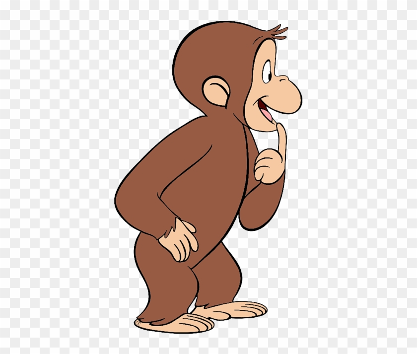 Curious George Silhouette Png #313732