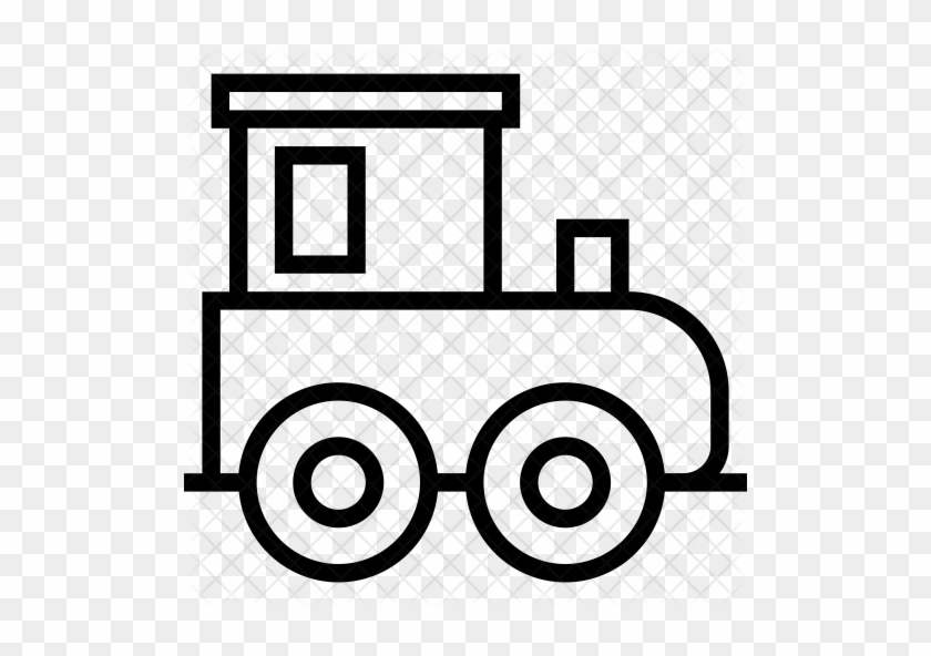 Toy Train Icon - Sembradora Icono #313747