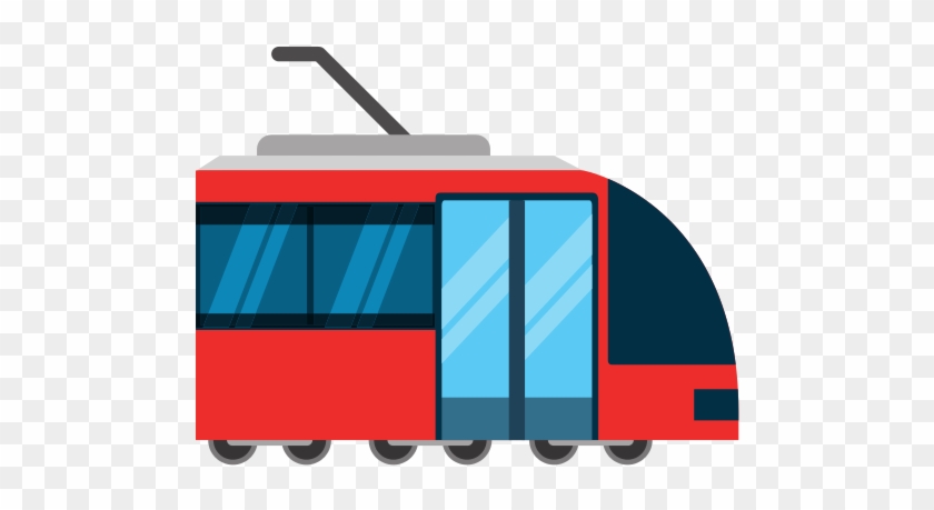 Red Train Travel Transport Icon - Transport #313756