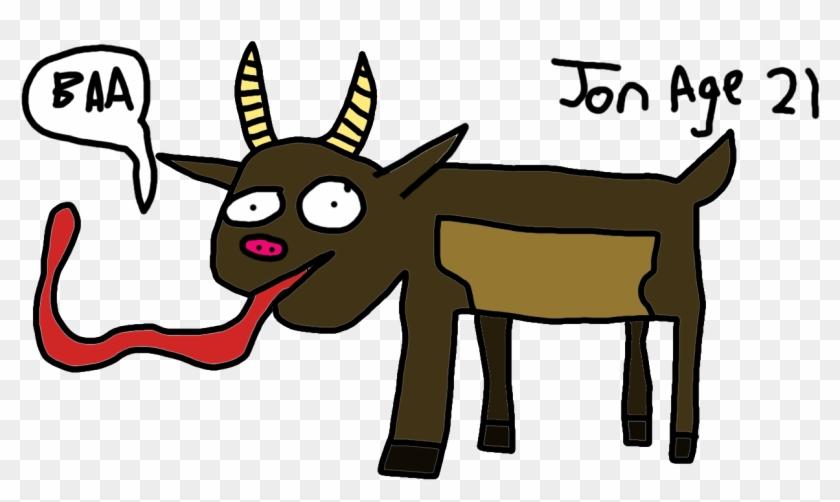 I Followed A Professional Tutorial To Draw My Goat - Bad Goat Drawing #313797