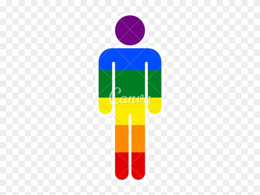 Rainbow Clipart Man - Rainbow Man Clipart #313983