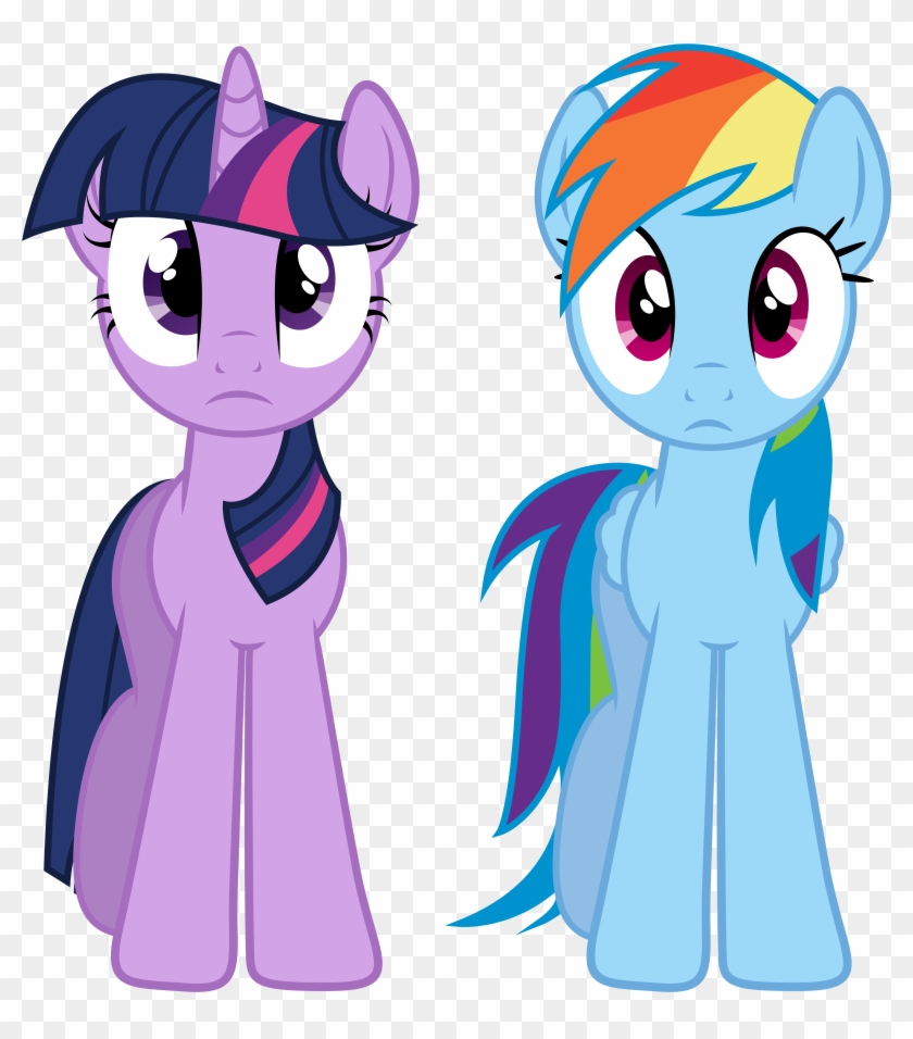 Twilight And Rainbow Dash By Paulysentry - Mlp Twilight X Rainbow Dash #314060