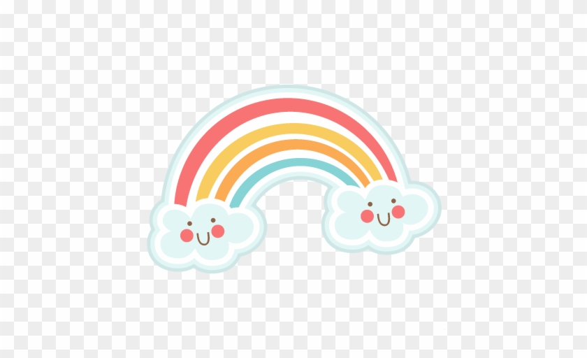 Cute Rainbow - Rainbow Cute Clipart Png #314063
