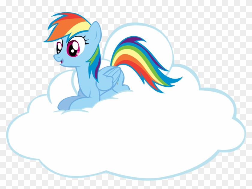 Rainbow's Cloud By Sierraex Rainbow's Cloud By Sierraex - Rainbow Dash #314085