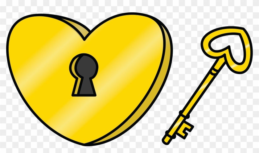 Image For Free Love Key Clip Art - Heart #314090