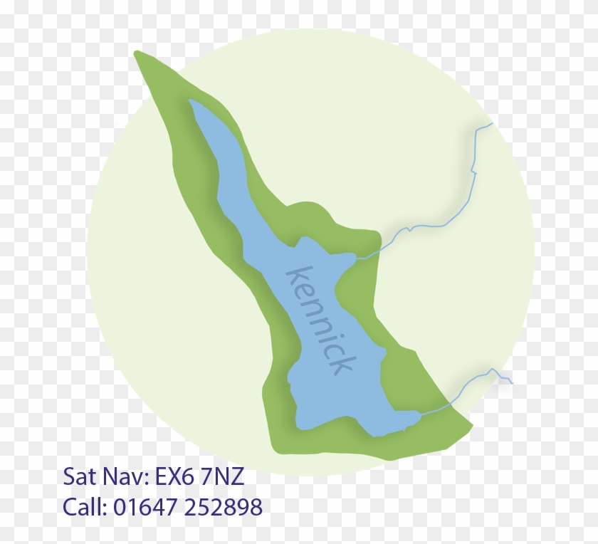 Map Of Siblyback Lake #314189