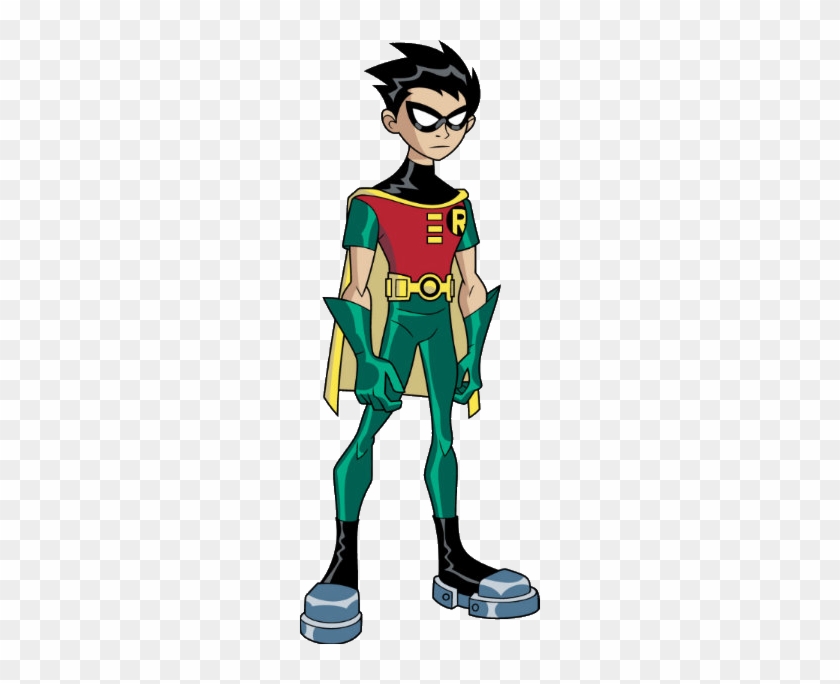 Superhero Robin Clipart Png - Original Teen Titans Robin #314205