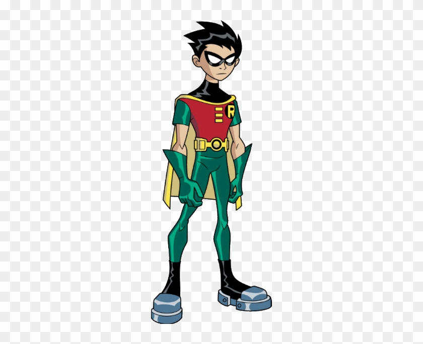Superhero Robin Clipart Png - Original Teen Titans Robin #314205