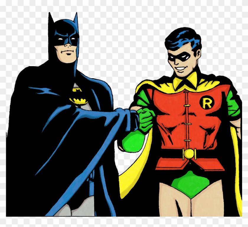 Superhero Robin Batman Transparent Png - Batman And Robin Png #314218