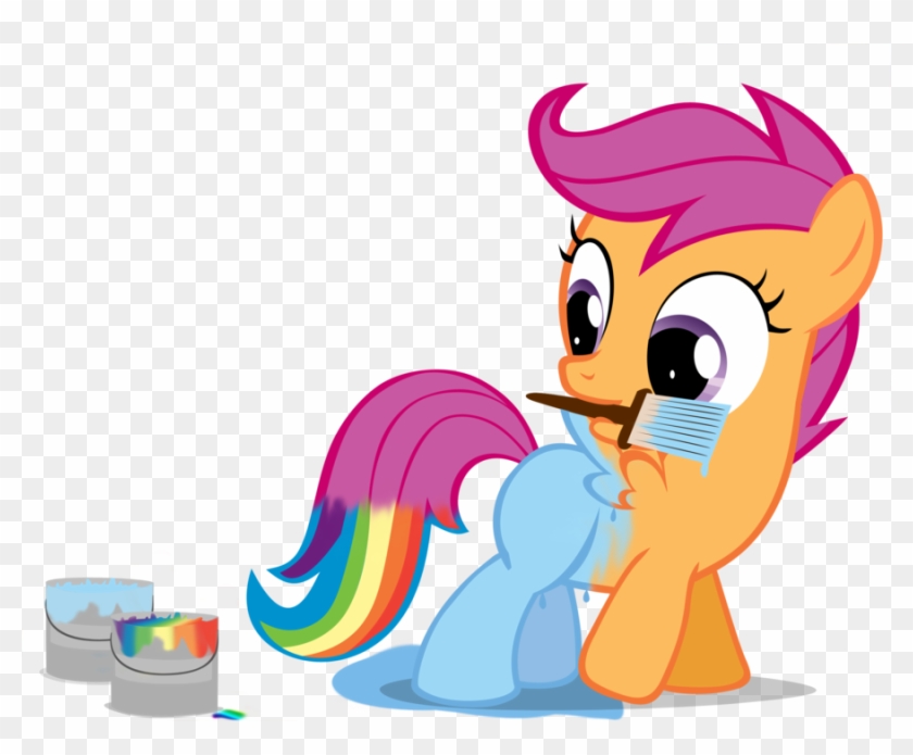 Rainbow Dash Pinkie Pie Twilight Sparkle Rarity Scootaloo - My Little Pony Scootaloo Base #314234