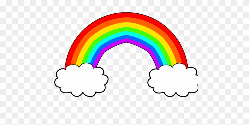 Animation Cartoon Rainbow Drawing - Rainbow Cartoon #314241